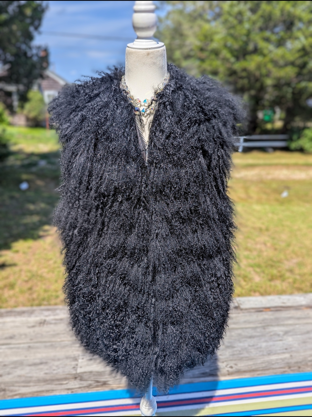 Kanlgan Lamb Sherpa Fur Vest - Women's Cozy Layer